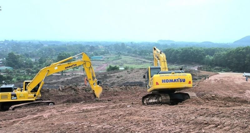 Cào bóc hữu cơ cao tốc bắc-nam giai đoạn II đoạn qua Hà Tĩnh.