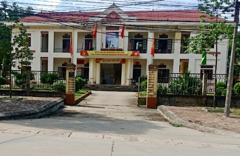 Trụ sở Ủy ban nhân dân xã Tam Đa, huyện Sơn Dương (Tuyên Quang).