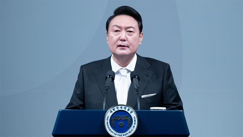 Tổng thống Hàn Quốc Yoon Suk Yeol. Ảnh: Reuters