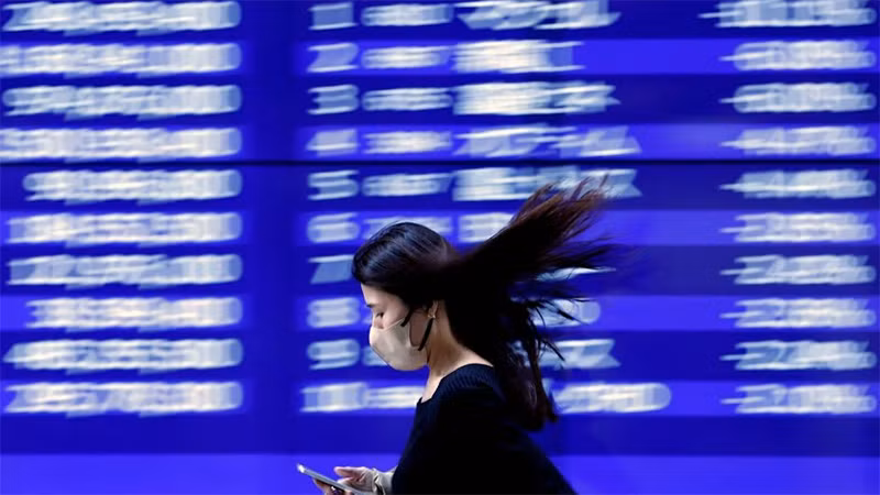 Tại Nhật Bản, chỉ số Nikkei đã tăng lên mức cao nhất kể từ tháng 7/1990. (Ảnh: Reuters)