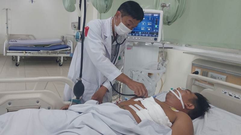 Bệnh nhân D. đã qua cơn nguy kịch và đang được chăm sóc, điều trị tại bệnh viện.