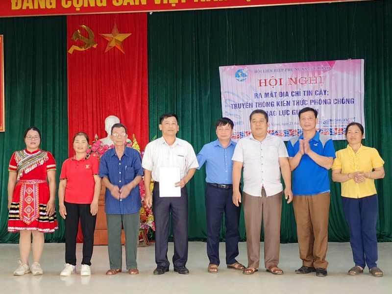 Ra mắt Ban Chủ nhiệm Câu lạc bộ “Địa chỉ tin cậy” xã Lực Hành, huyện Yên Sơn (Tuyên Quang).