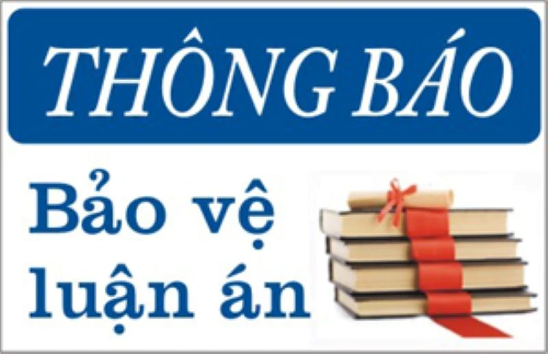 Bảo vệ luận án tiến sĩ