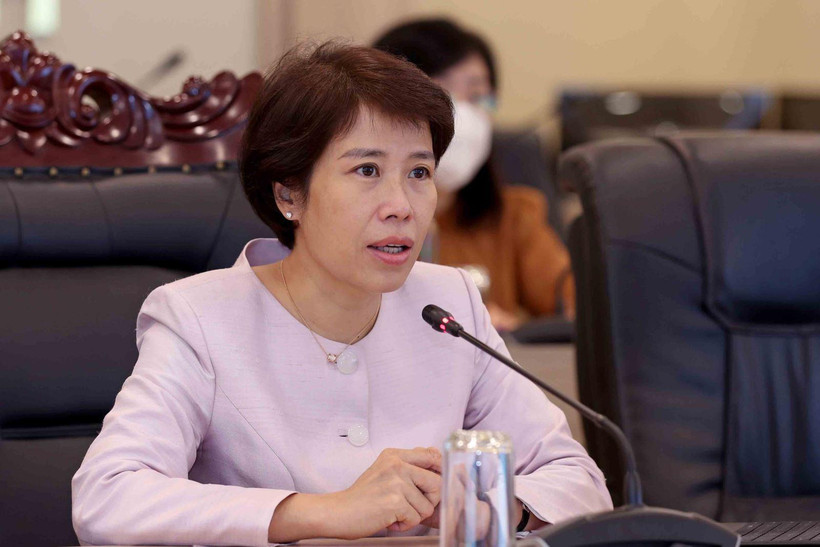 Thứ trưởng Kế hoạch và Đầu tư Nguyễn Thị Bích Ngọc. (Ảnh: TTXVN)