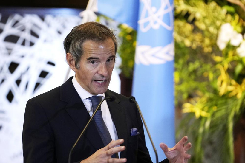 Tổng Giám đốc IAEA Rafael Grossi. (Ảnh: AP)