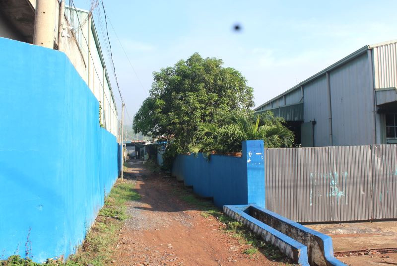 Nhà xưởng hình thành như một cụm công nghiệp “chui” ở ấp Lộ Đức, xã Hố Nai 3, huyện Trảng Bom.