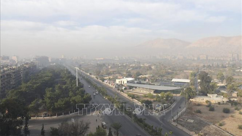 Quang cảnh thủ đô Damascus của Syria. (Ảnh: THX/TTXVN)