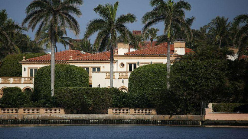 Dinh thự Mar-a-Lago của cựu Tổng thống Donald Trump. (Ảnh: Reuters)
