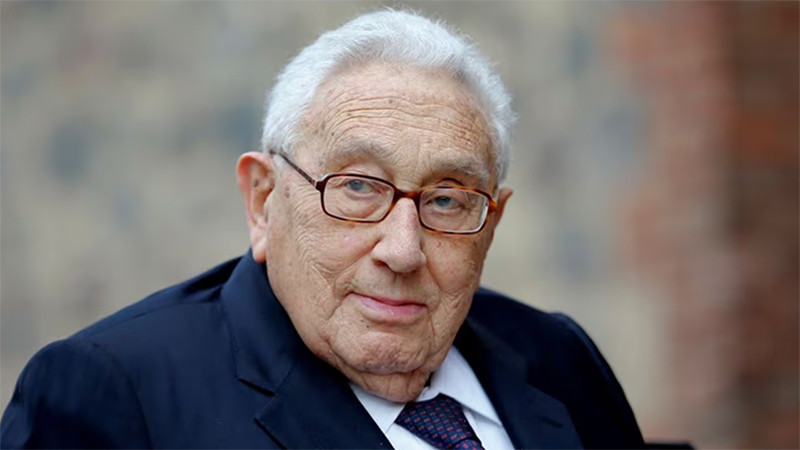 Cựu Ngoại trưởng Mỹ Henry Kissinger đã qua đời ở tuổi 100. Ảnh: Reuters