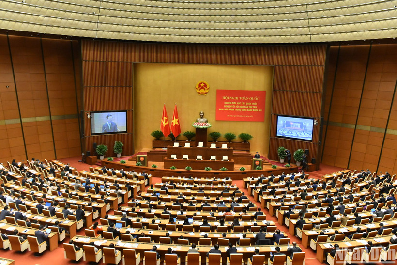 Quang cảnh hội nghị. 
