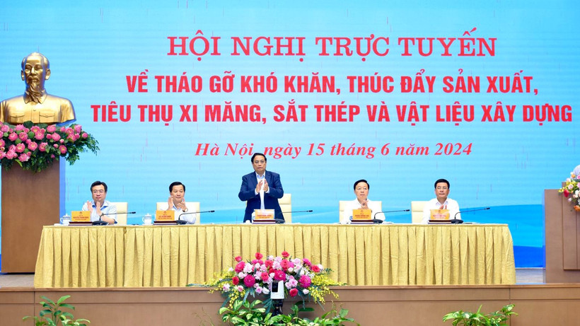 Thủ tướng Phạm Minh Chính chủ trì Hội nghị.(Ảnh: Trần Hải)