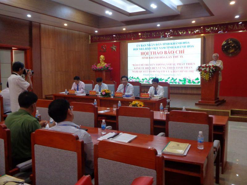 Quang cảnh hội thảo.