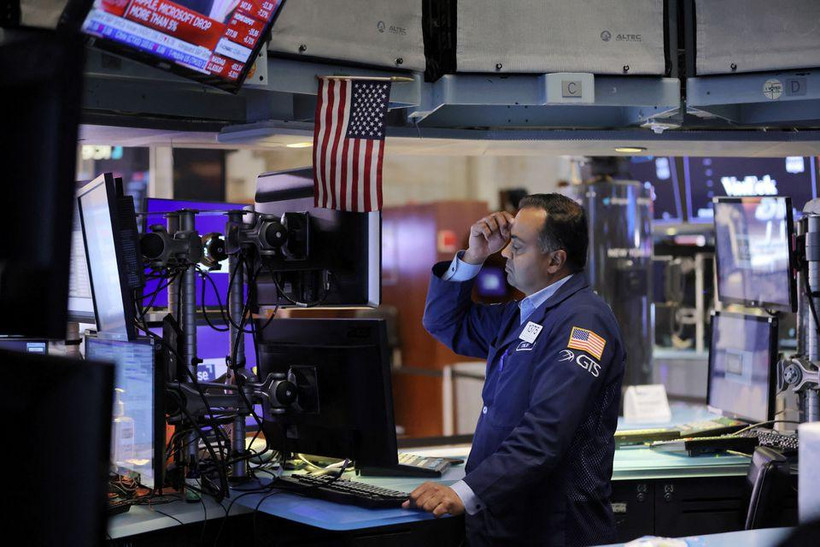 Sàn Giao dịch chứng khoán New York, ngày 13/9/2022. (Ảnh: Reuters)