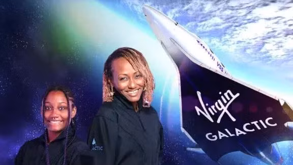 Chị Keisha Schahaff và con gái Anastasia Mayers. (Nguồn: Associates Times)