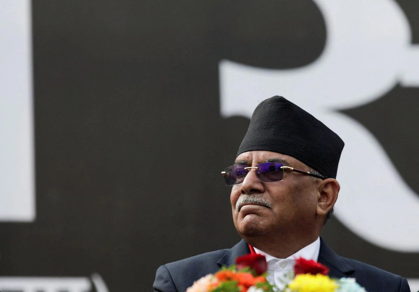 Ông Pushpa Kamal Dahal. (Ảnh: Reuters)
