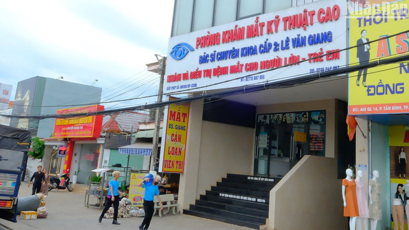 Y tế tư nhân góp phần chăm sóc sức khỏe cho nhân dân Bình Phước.