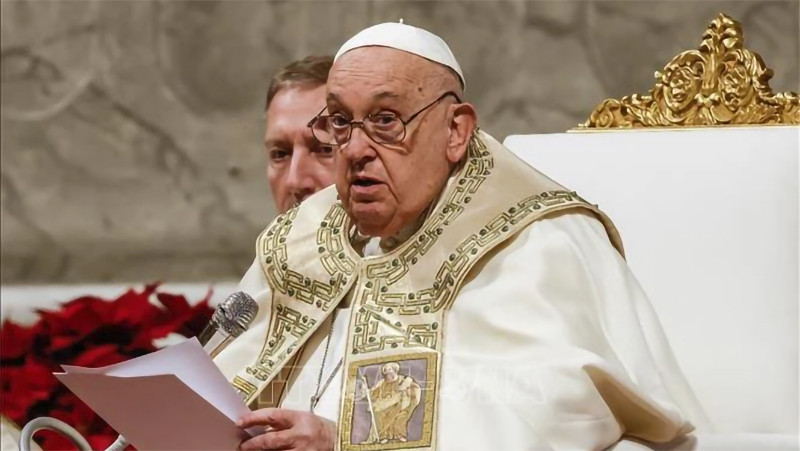 Giáo hoàng Francis. (Ảnh: TTXVN)