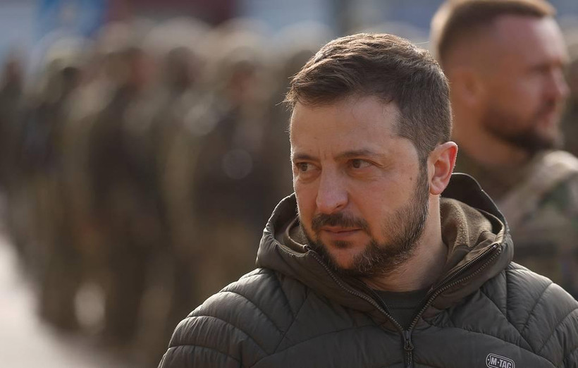 Tổng thống Ukraine Vladimir Zelensky. (Ảnh: Reuters)