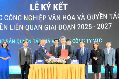 Cục Bản quyền tác giả đã ký kết nhiều văn bản ghi nhớ, hợp tác với các đơn vị tại Hội chợ Mùa Thu 2025.