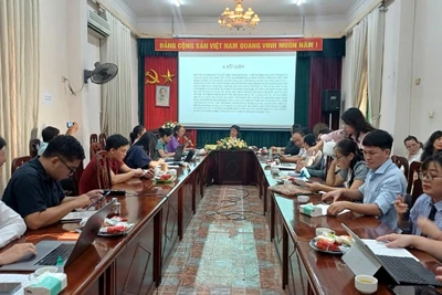 Toàn cảnh hội thảo "Văn học và xây dựng quốc gia ở Đông Nam Á: Các vấn đề lý thuyết và ứng dụng".