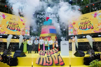 Sự kiện "TikTok Food Fest 2025 - Đa tầng mỹ vị" diễn ra với quy mô lớn tại Thành phố Hồ Chí Minh.