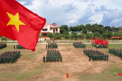 Hình ảnh trong bộ phim "Vì họ là người lính" do Điện ảnh Quân đội nhân dân sản xuất năm 2024 đã đoạt nhiều giải thưởng uy tín.