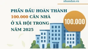 [Infographic] Phấn đấu hoàn thành 100 nghìn căn nhà ở xã hội trong năm 2025