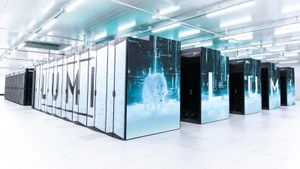 Hệ thống siêu máy tính LUMI ở Kajaani, Phần Lan. (Ảnh: lumi-supercomputer.eu)