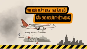 [Infographic] Toàn cảnh vụ tai nạn máy bay tại Ấn Độ khiến gần 300 người thiệt mạng