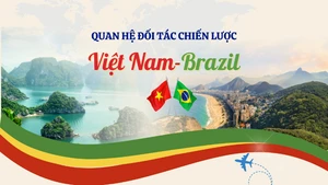 [Infographic] Đẩy mạnh quan hệ song phương Việt Nam-Brazil