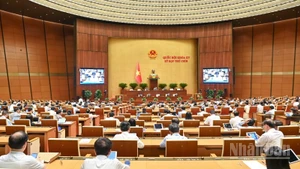 Quang cảnh phiên họp của Quốc hội, ngày 11/6/2025. (Ảnh: DUY LINH)