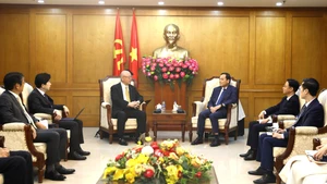 Quang cảnh buổi tiếp. (Ảnh: Bộ Ngoại giao)
