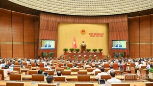 Quang cảnh phiên họp của Quốc hội, ngày 13/6/2025. (Ảnh: DUY LINH)