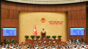 Quang cảnh phiên họp của Quốc hội, ngày 12/6/2025. (Ảnh: DUY LINH)