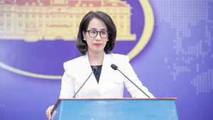 Người phát ngôn Bộ Ngoại giao Phạm Thu Hằng. (Ảnh: Bộ Ngoại giao)