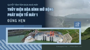 Quyết tâm đưa Nhà máy Thủy điện Hòa Bình mở rộng phát điện tổ máy 1 đúng hẹn