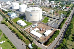 Hạ tầng kho cảng LPG tại Thành phố Hồ Chí Minh.