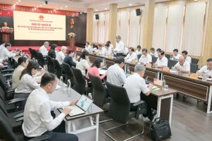 Quang cảnh buổi làm việc Đoàn đại biểu Quốc hội Thành phố Hồ Chí Minh với Tập đoàn VRG.