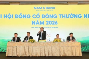 Ban chủ tọa Đại hội đồng cổ đông thường niên năm 2026.