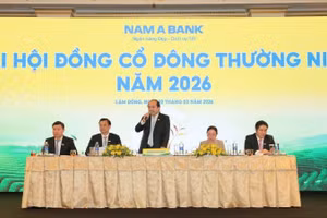 Ban chủ tọa Đại hội đồng cổ đông thường niên năm 2026.