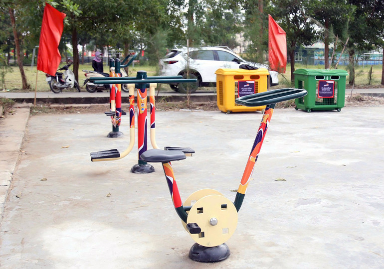 Một số hạng mục được đưa vào sử dụng tại công trình. 0fba015e22d1af8ff6c0.jpg