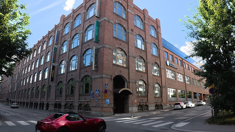 Ein Stadtviertel in Tampere, Finnland. kien-truc-tai-tampere.jpg