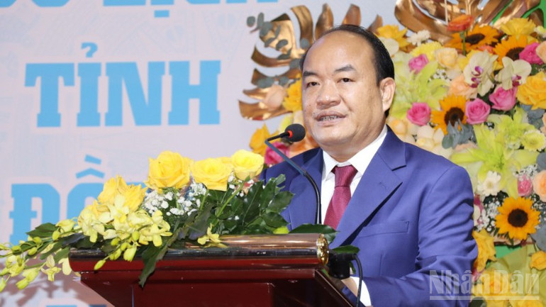 Ông Phạm Hương Sơn được bầu giữ chức Chủ tịch Hiệp hội Du lịch Đồng Nai. ndo_br_3-resize-6944-3877.jpg