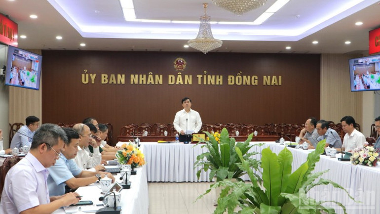 Phó Chủ tịch Ủy ban nhân dân tỉnh Đồng Nai Hồ Văn Hà phát biểu tại buổi lễ. ndo_br_12-resize-174.jpg