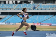 Nữ vận động viên sinh năm 1995 thi đấu ấn tượng tại SEA Games 32. 