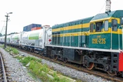 Đoàn tàu chở LNG đầu tiên đến miền bắc đã hoàn thiện mô hình kinh doanh khí của PV GAS.