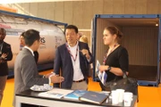 Gian hàng trưng bày Container Hòa Phát tại triển lãm Intermodal Europe 2023 thu hút nhiều khách quốc tế tham quan, tìm hiểu. 