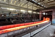 Dây chuyền sản xuất thép cuộn tại Nhà máy cán thép Thái Nguyên thuộc Công ty cổ phần Gang thép Thái Nguyên (TISCO).