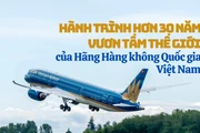 Hành trình hơn 30 năm vươn tầm thế giới của Hãng Hàng không Quốc gia Việt Nam