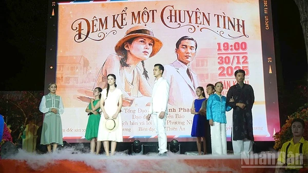 Cảnh trong Đêm kể một chuyện tình.